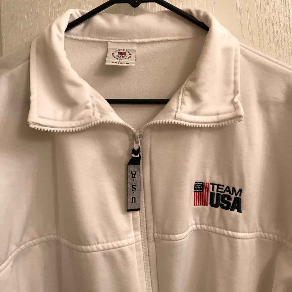 Team USA zipper jacket